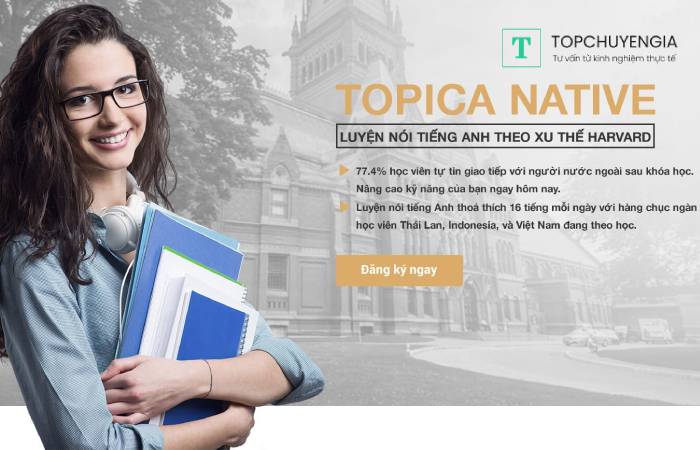 Topica Native: khóa học tiếng Anh online giao tiếp trực tuyến